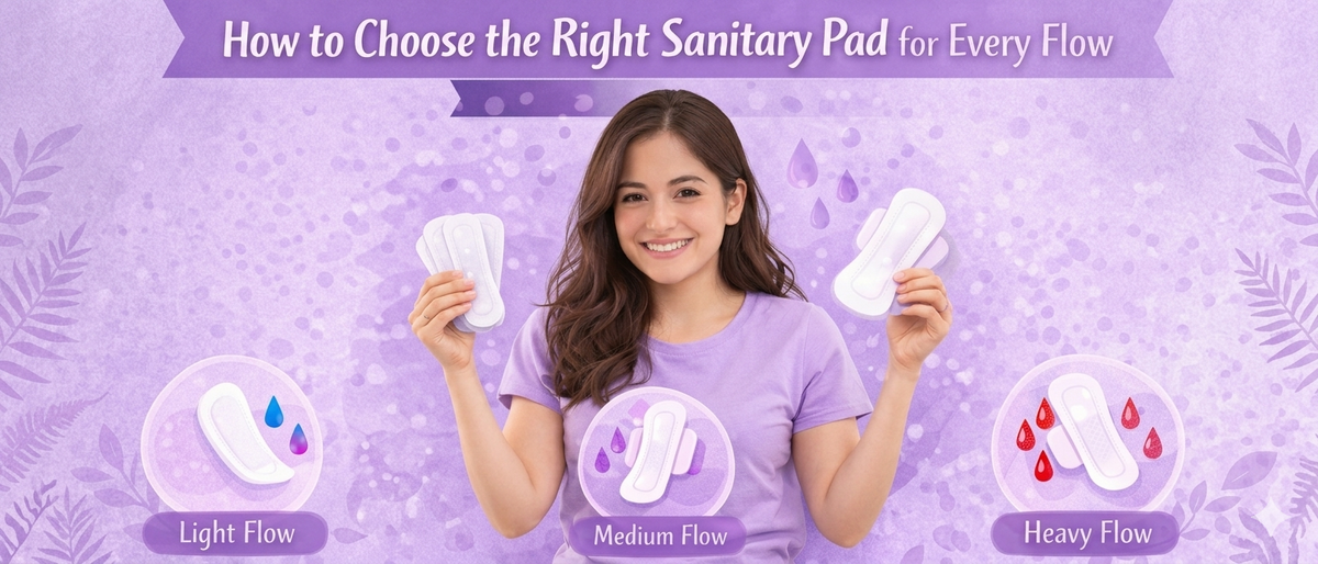 How to Choose the Right Sanitary Pad for Every Flow