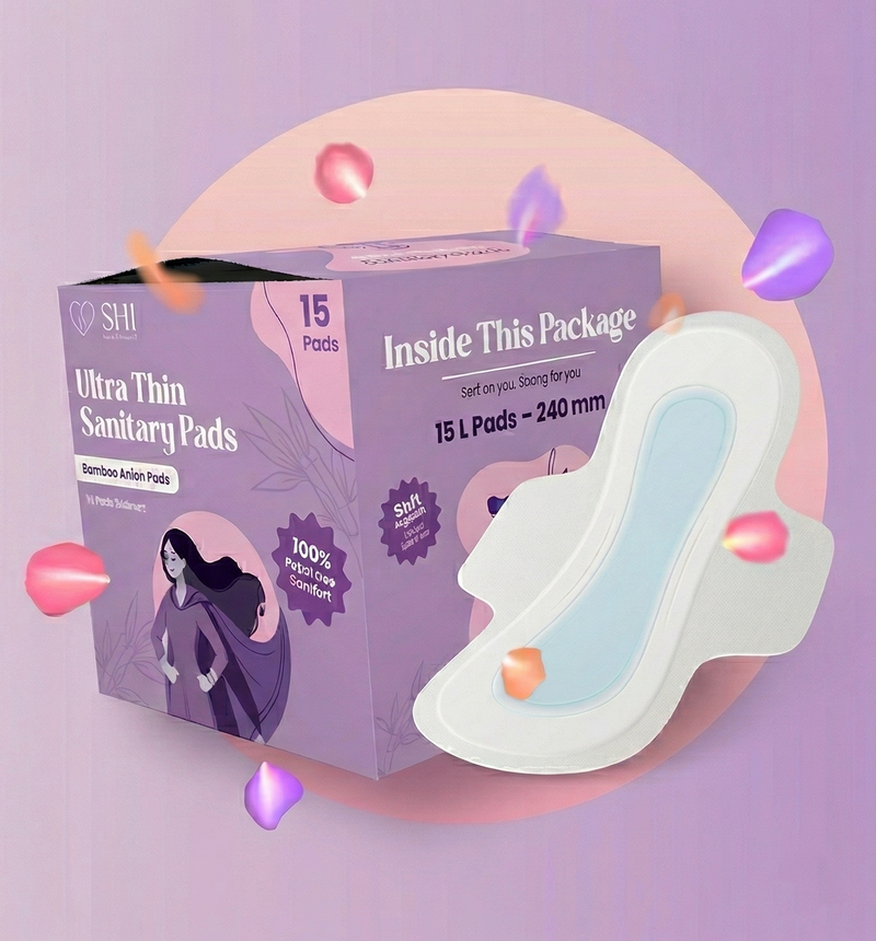 Organic Bamboo Sanitary Pads - Shi Wellness