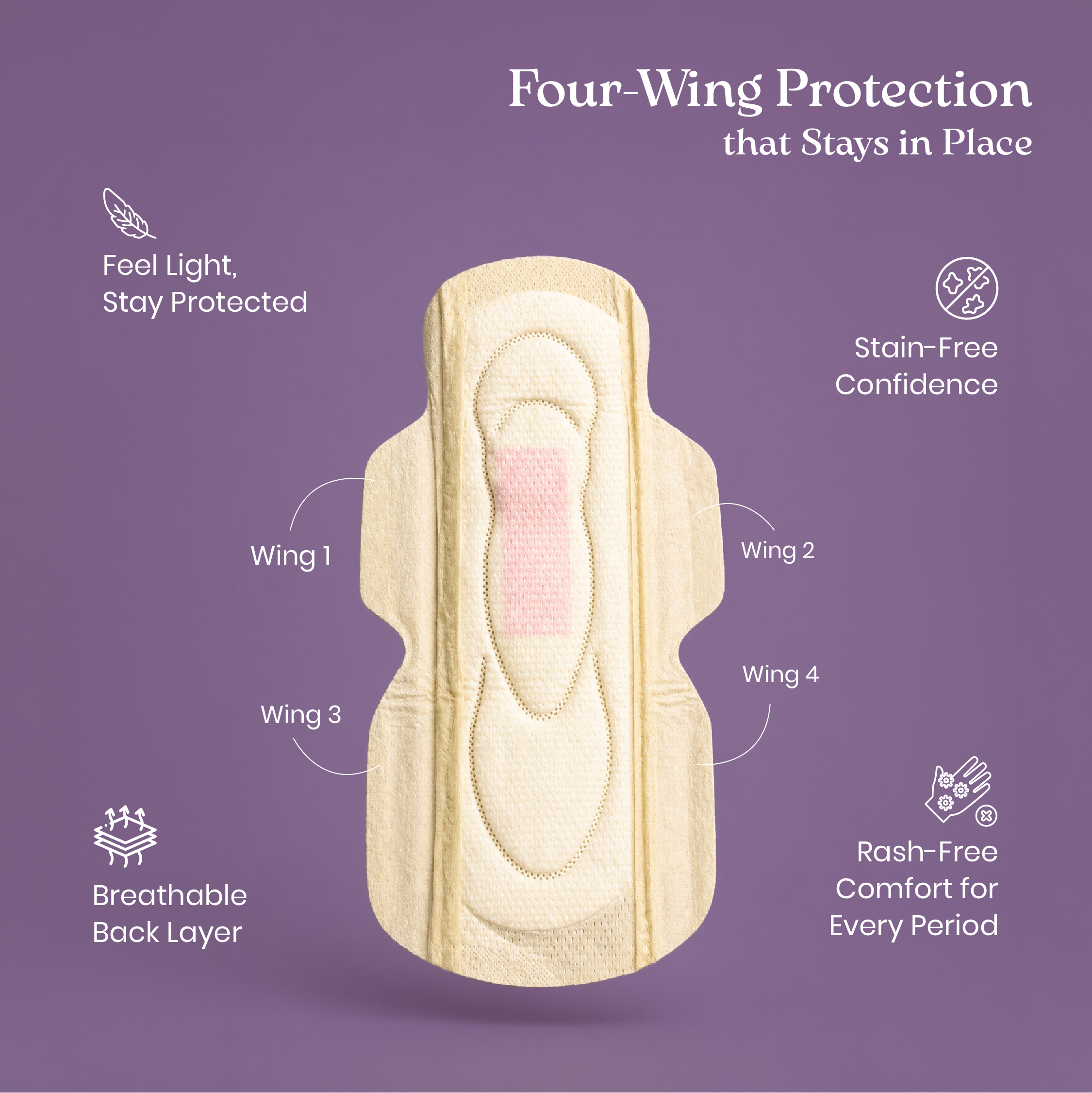 Organic Bamboo Sanitary Pads